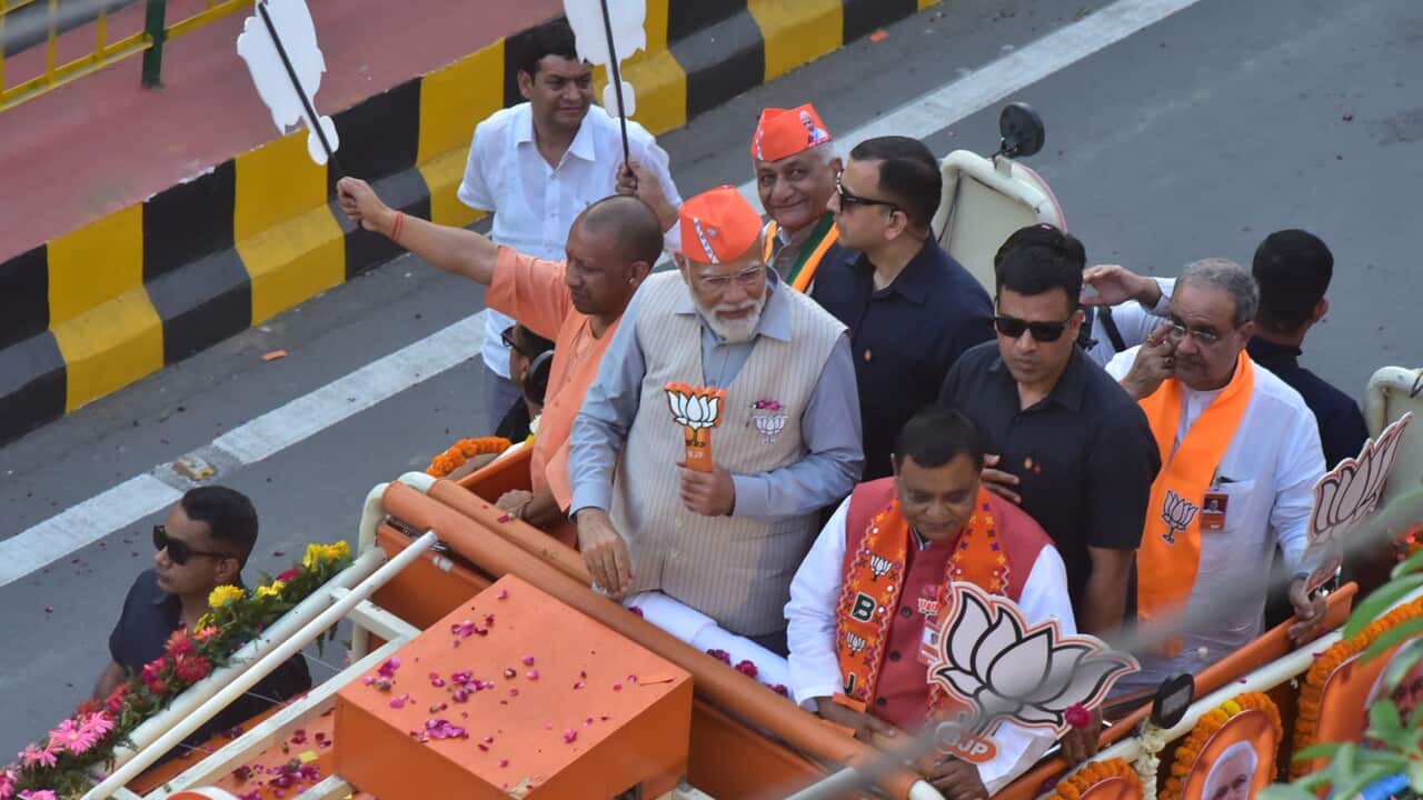 India: PM Narendra Modi, CM Yogi Adityanath Hold Roadshow In Ghaziabad Ahead Of Lok Sabha Elections