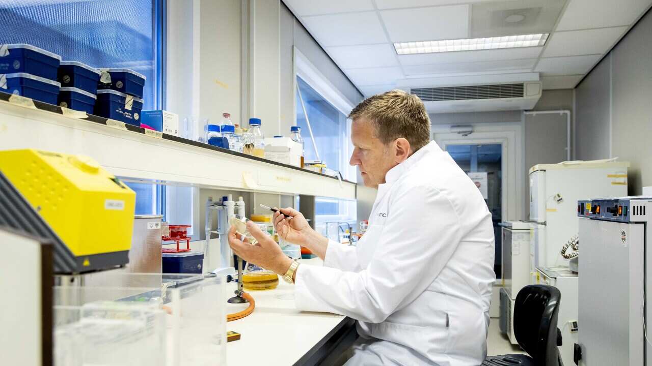 The team of researcher Arjan Griffioen is developing a vaccine against the coronavirus at the Amsterdam UMC.