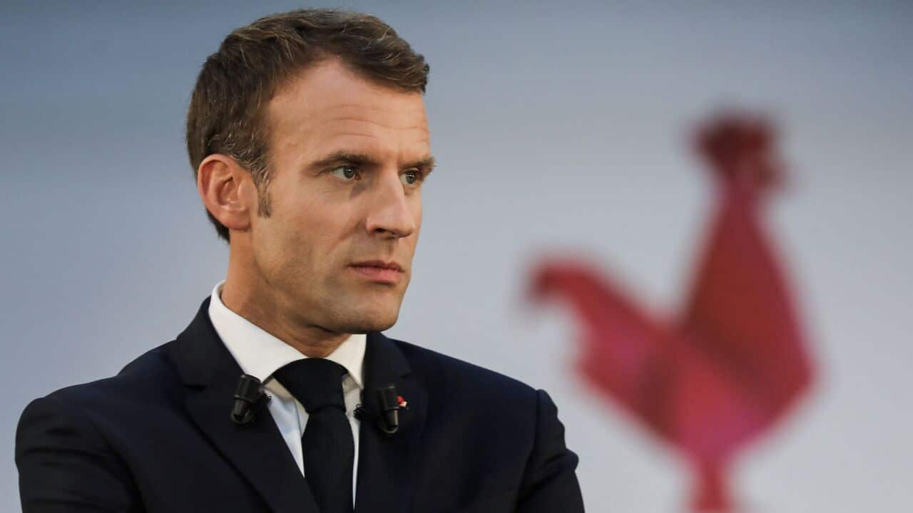 French President Emmanuel Macron.