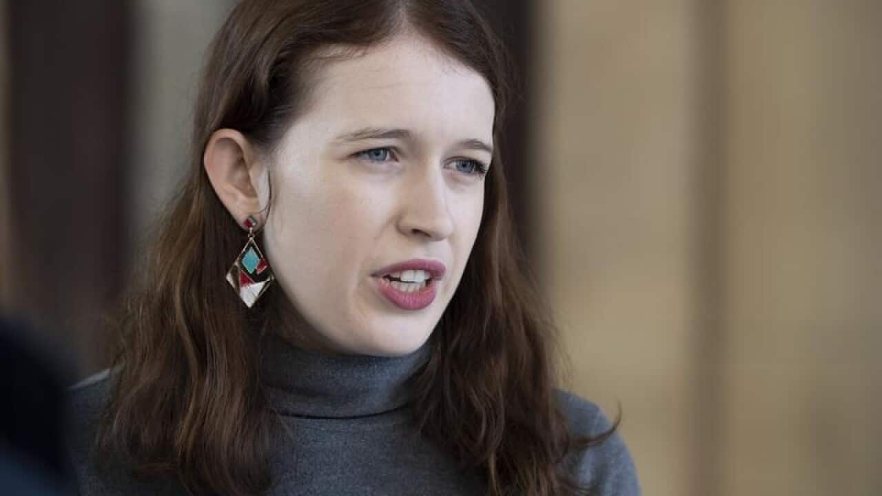 Amelia Morris at Victoria's mental healthcare Royal Commission.