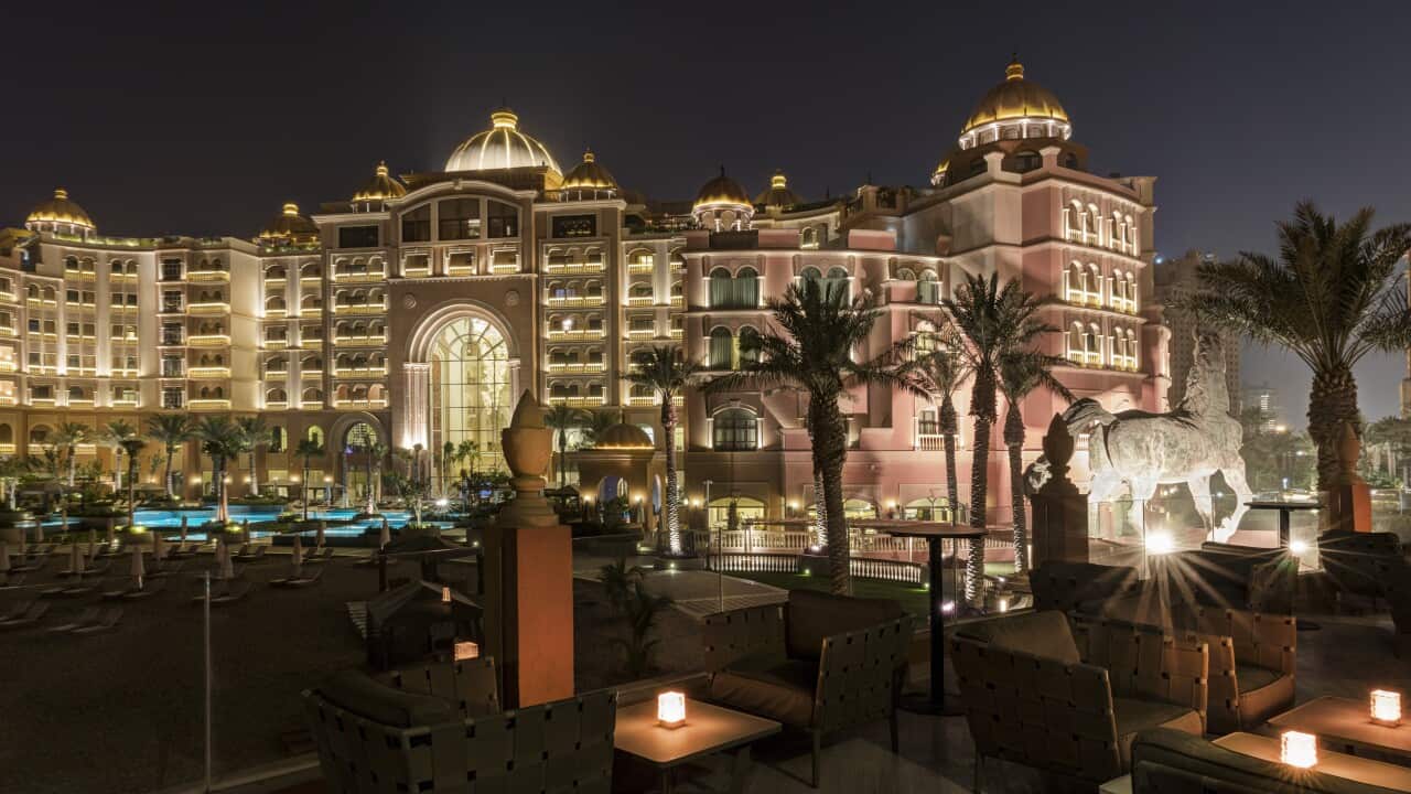 Doha's Kempinsky Hotel - all booked out for the World Cup