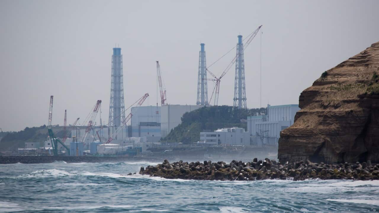 Fukushima daiichi nuclear power plant five years after the tsunami, Fukushima prefecture, Futaba, Japan