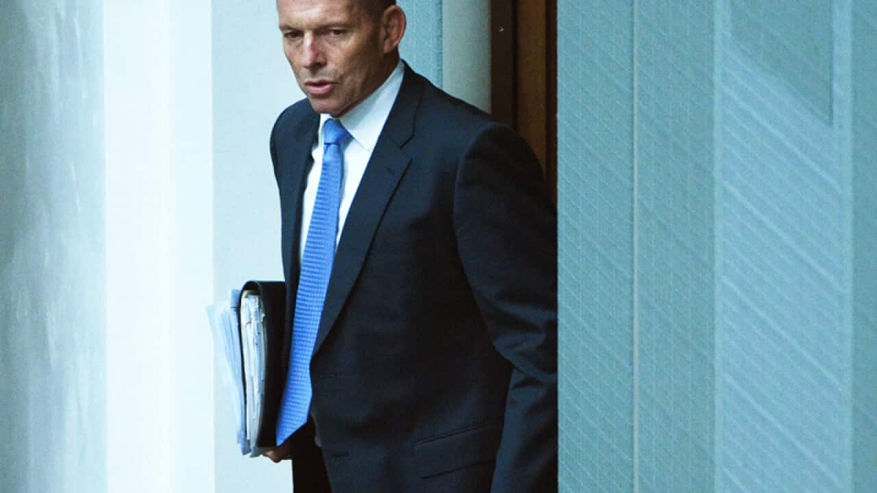 Former prime minister Tony Abbott.
