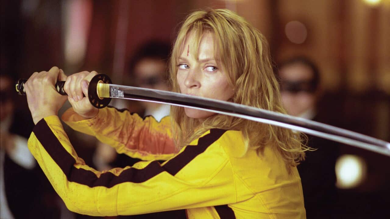 Uma Thurman in the film Kill Bill.