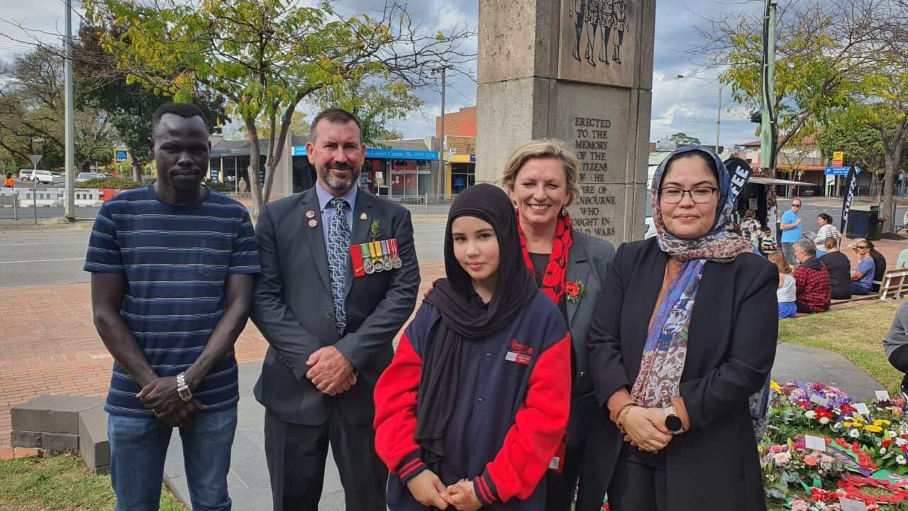 Andrew Chol Gai on ANZAC Day