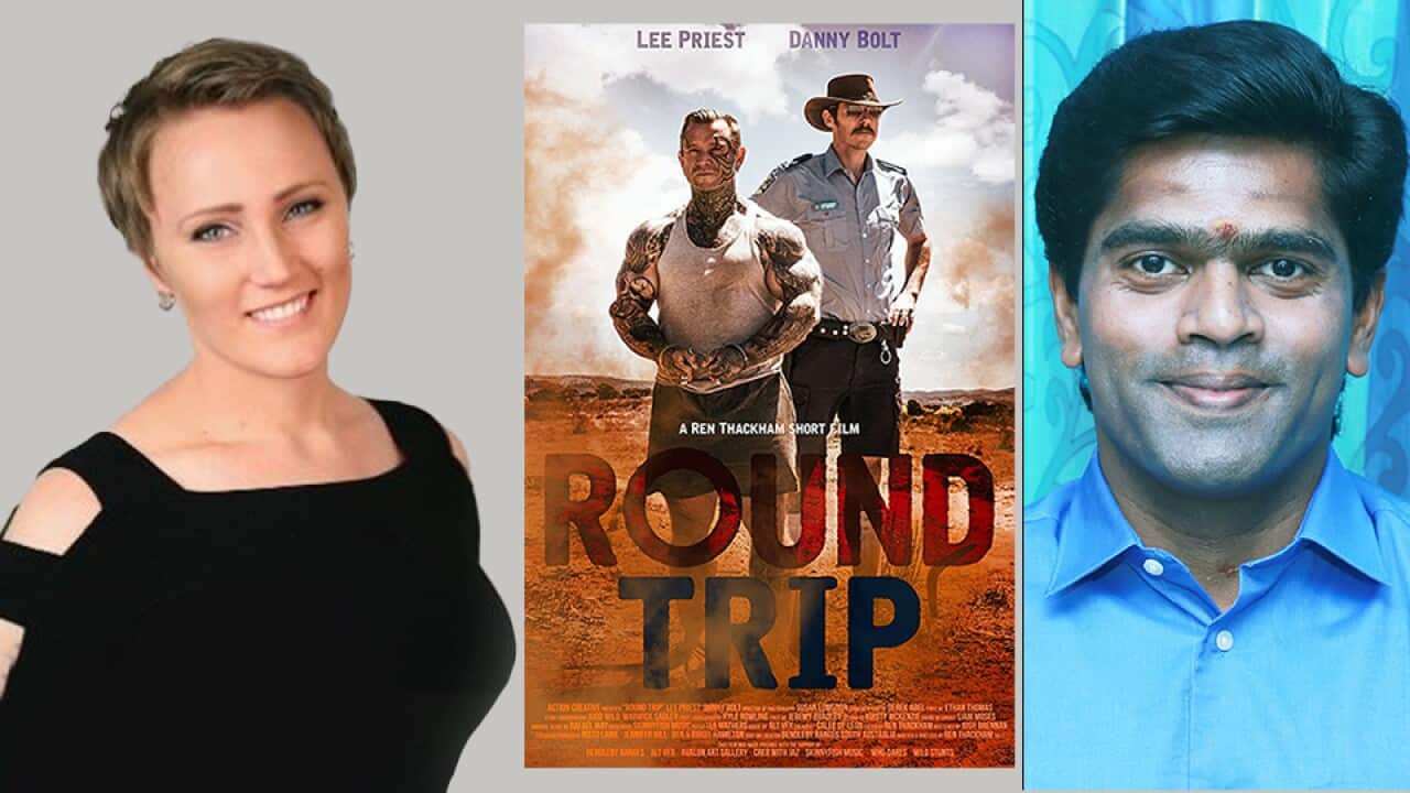 Ren Thackham, Round Trip poster and Shankar