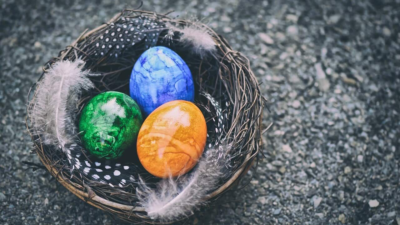Easter eggs