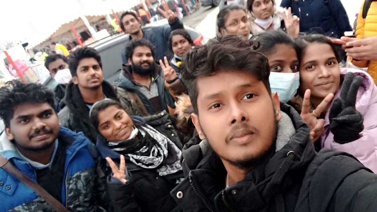 Rajesh and his friends