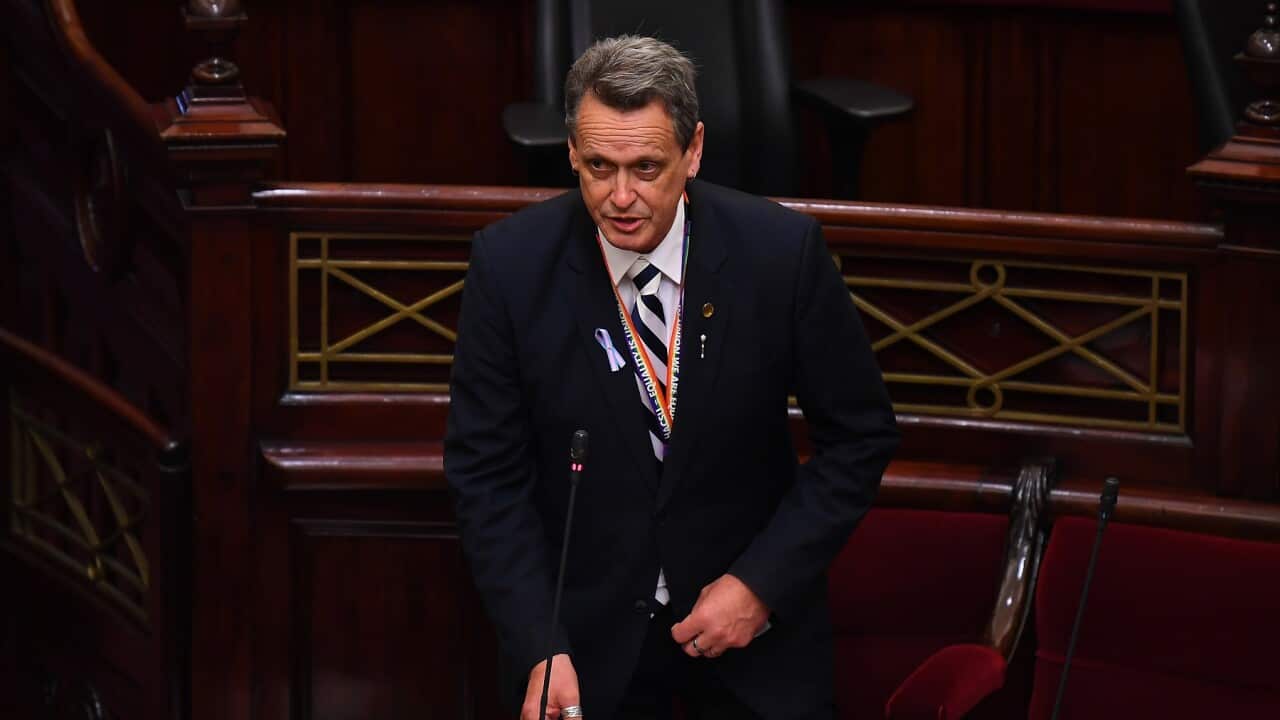 Victorian Animal Justice Party MP Andy Meddick