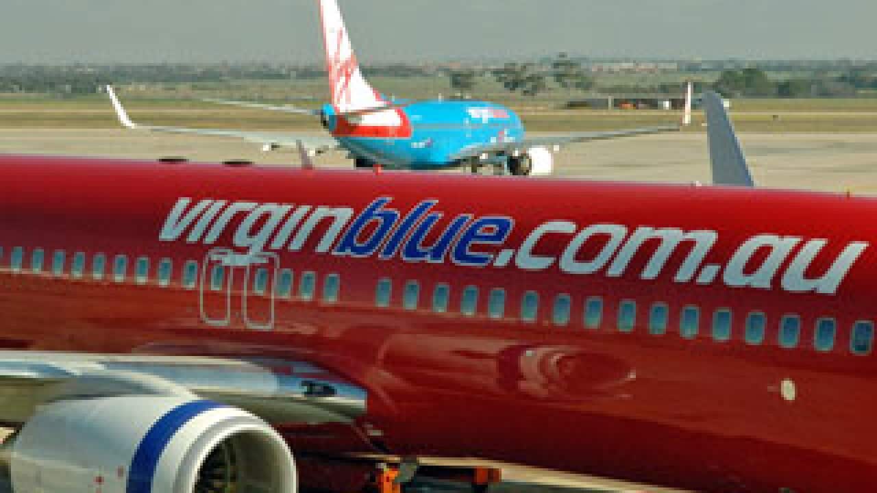 Virgin Blue plane