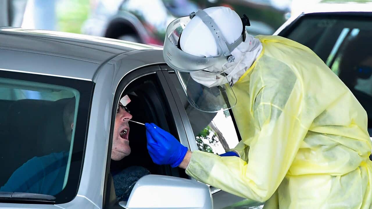 A close contact of the latest case of the UK variant in a 26-year-old landscaper has tested positive for coronavirus.