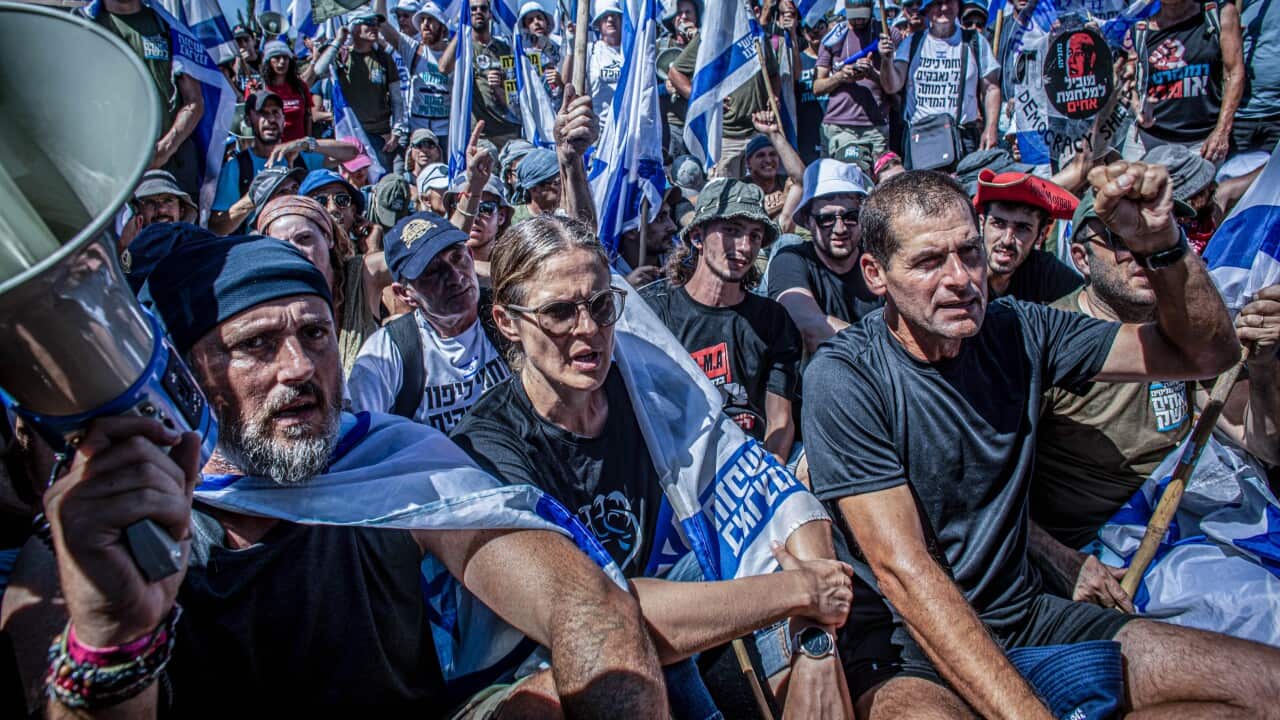 Israel Judicial reform in Jerusalem, Israel - 24 Jul 2023