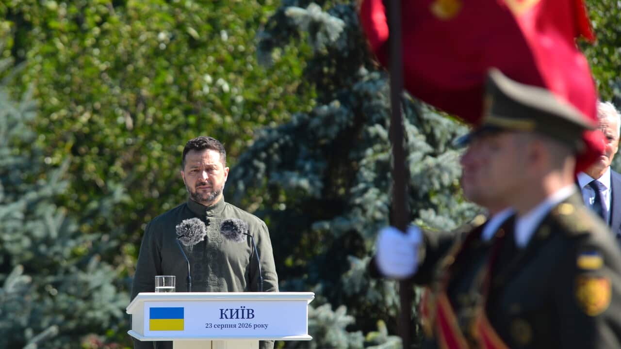 Raising of State Flag of Ukraine in Kyiv