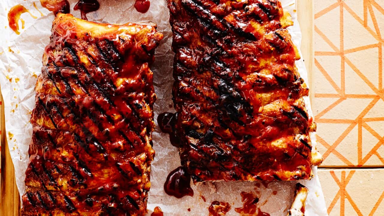 Lilikoi baby back ribs