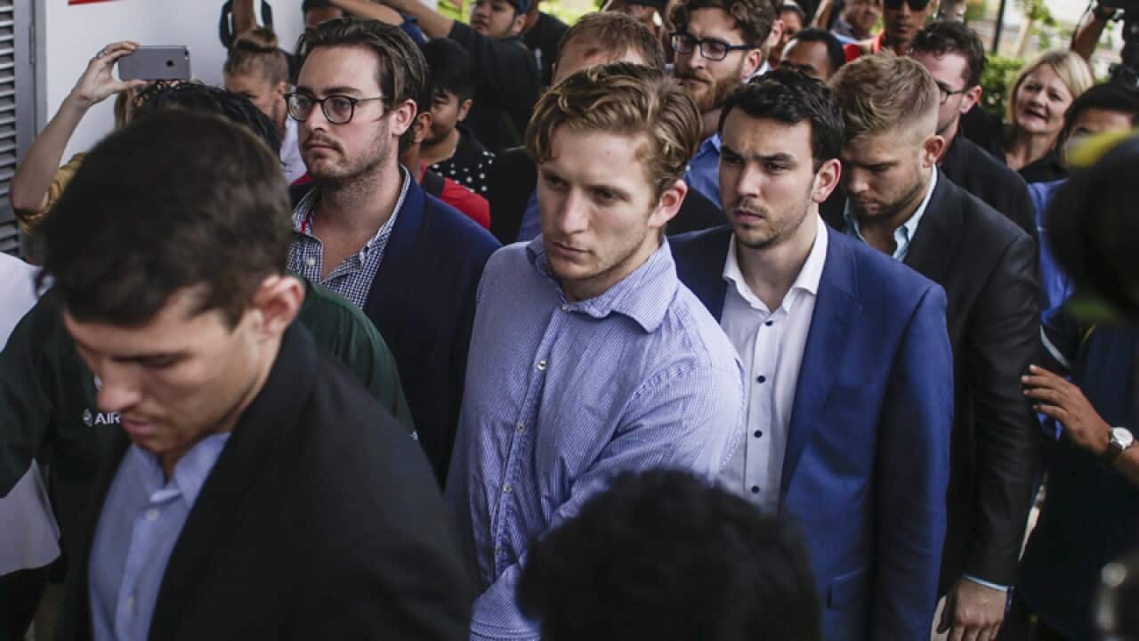 Members of the nine Australians arrested in Malaysia