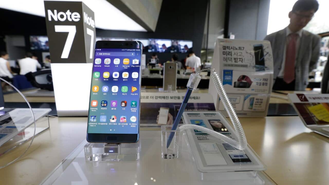 FIle image of a Samsung Galaxy Note 7
