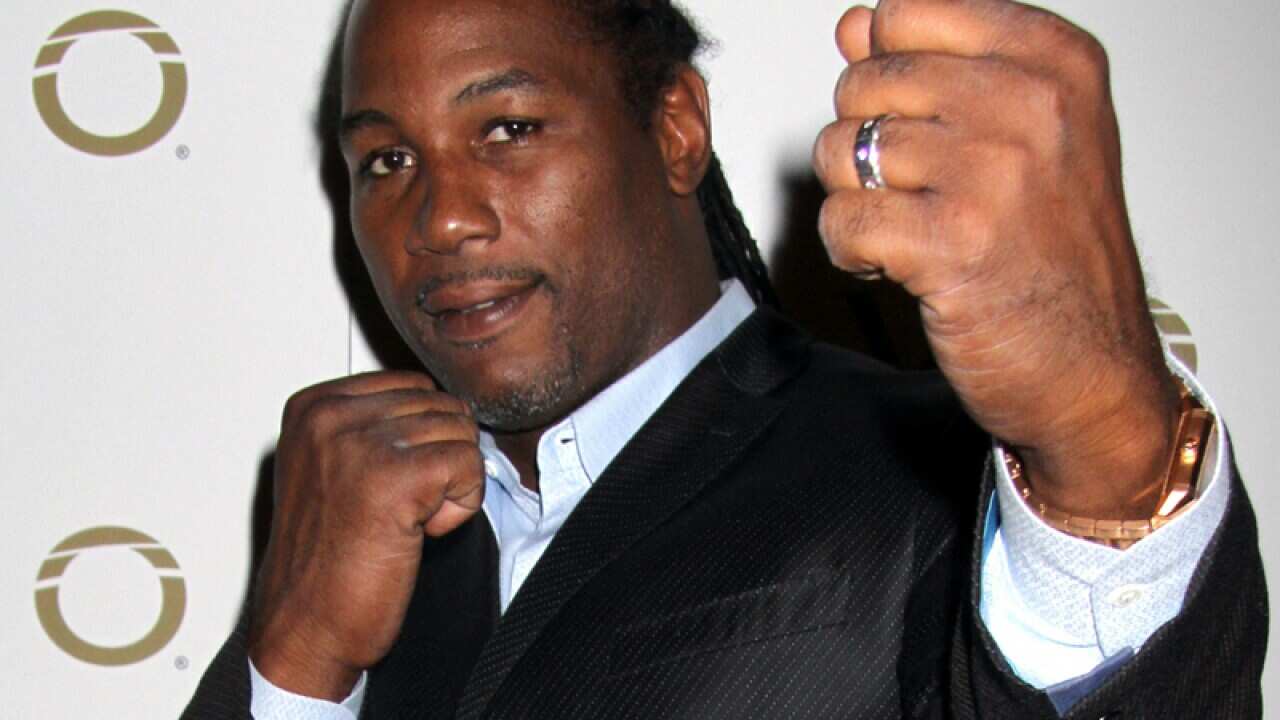 British boxer Lennox Lewis