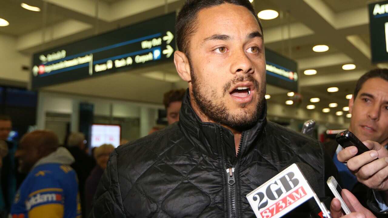 Australian sportsman Jarryd Hayne