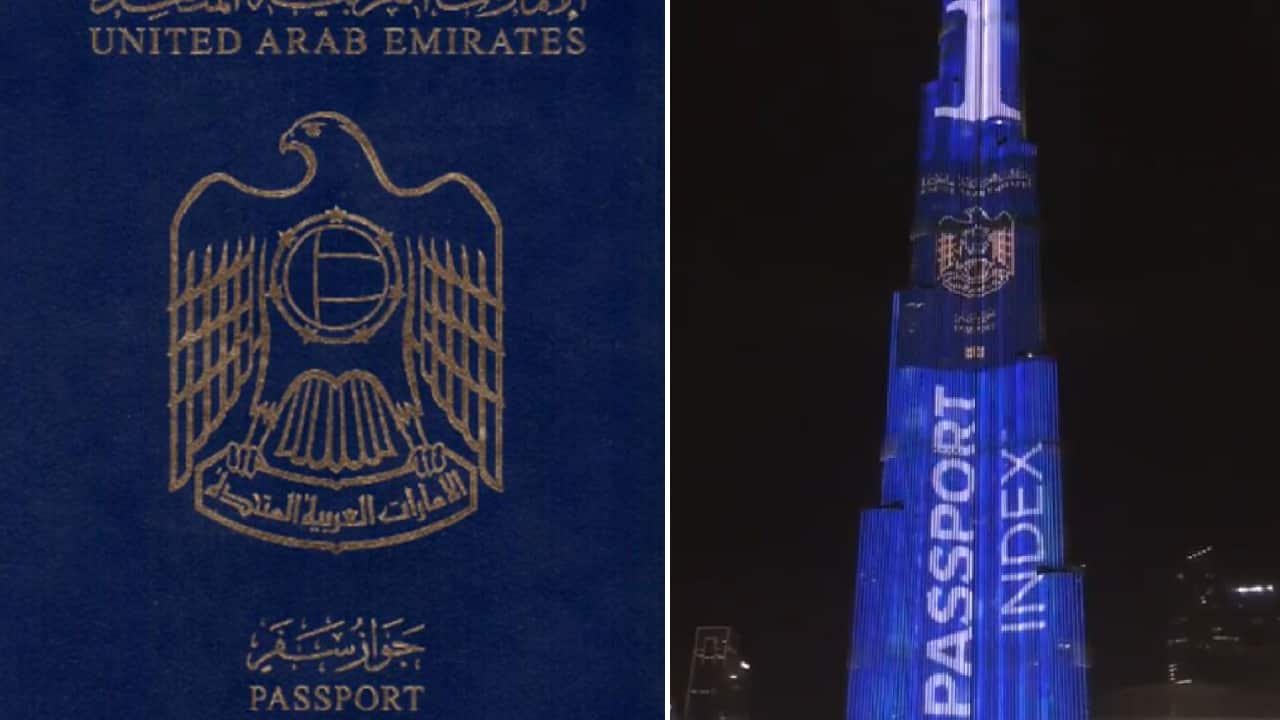 The UAE passport has become the world's most powerful.