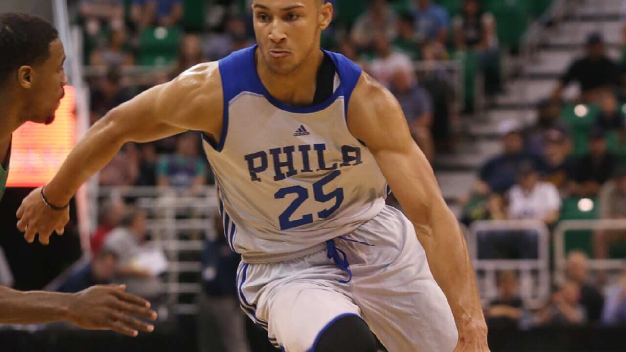 Philadelphia 76ers' Ben Simmons