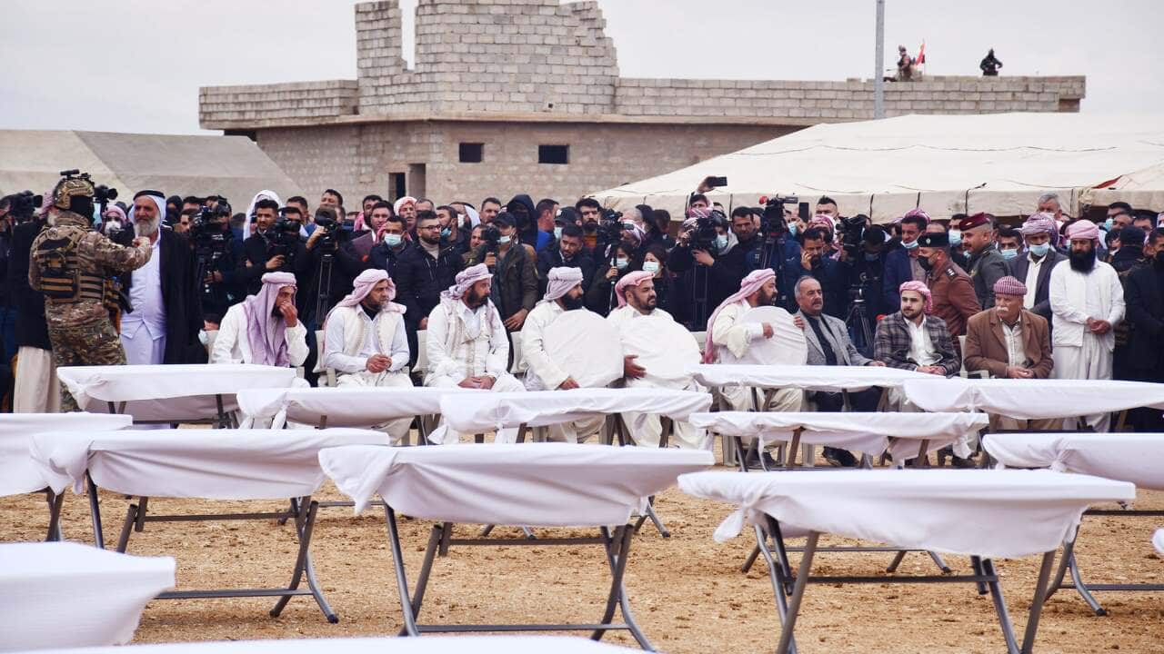Yazidi burial ceremony, Kocho