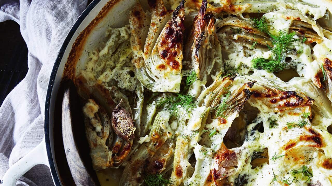 Nonna Carla's oven-baked fennel