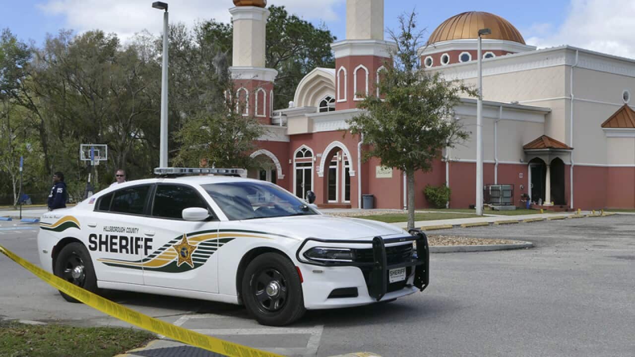 An arson was reported at the Daarus Salaam Mosque