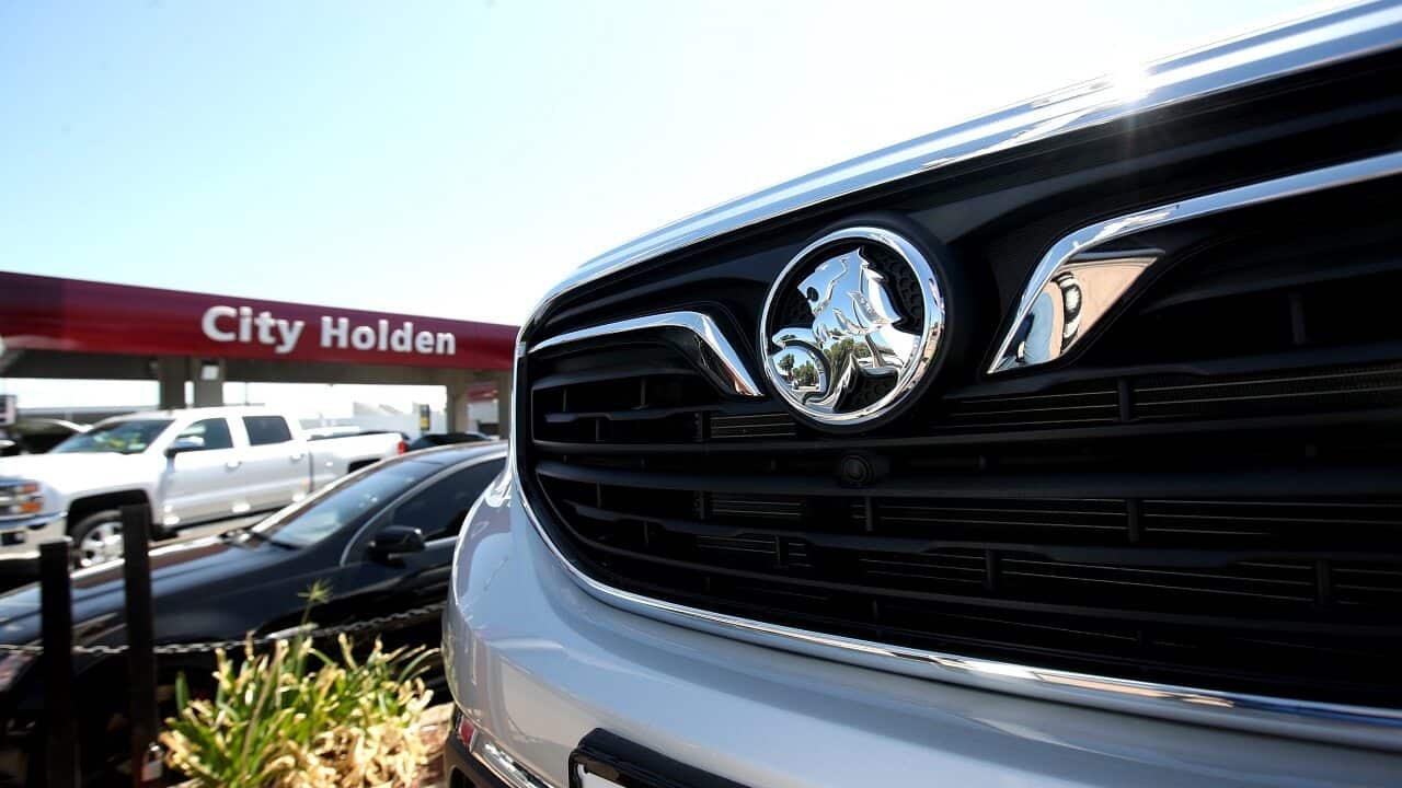 A Holden dealership.