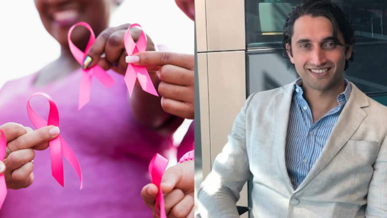 Breast surgeon Associate professor Dr Sanjay Warrier