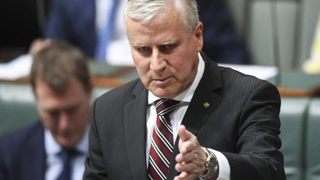 Deputy Prime Minister Michael McCormack in parliament.