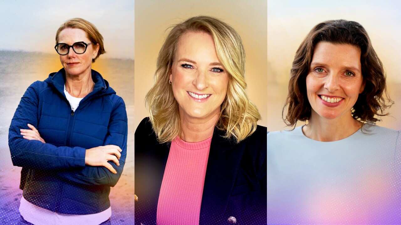 Zoe Daniel, Kylea Tink and Allegra Spender