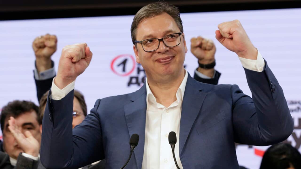 Aleksandar Vučić takes the lead in election results.