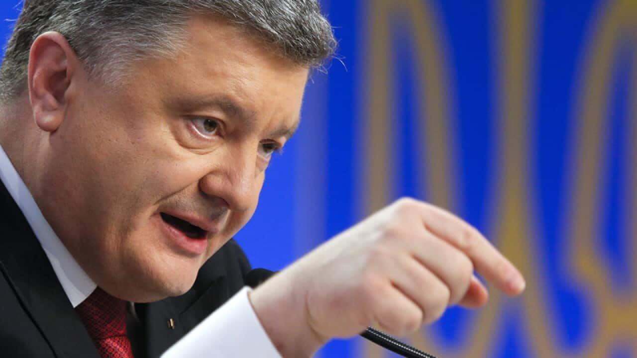 Ukrainian President Petro Poroshenko