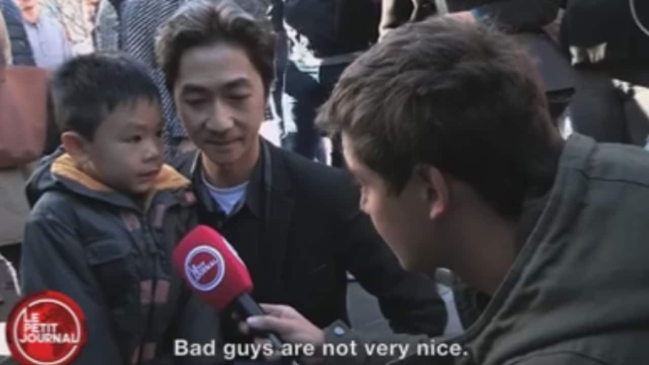 A still from the video that has gone viral