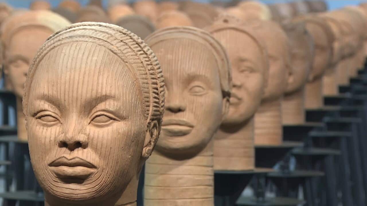 Boko Haram abductees remembered in exhibition (AP).jpg