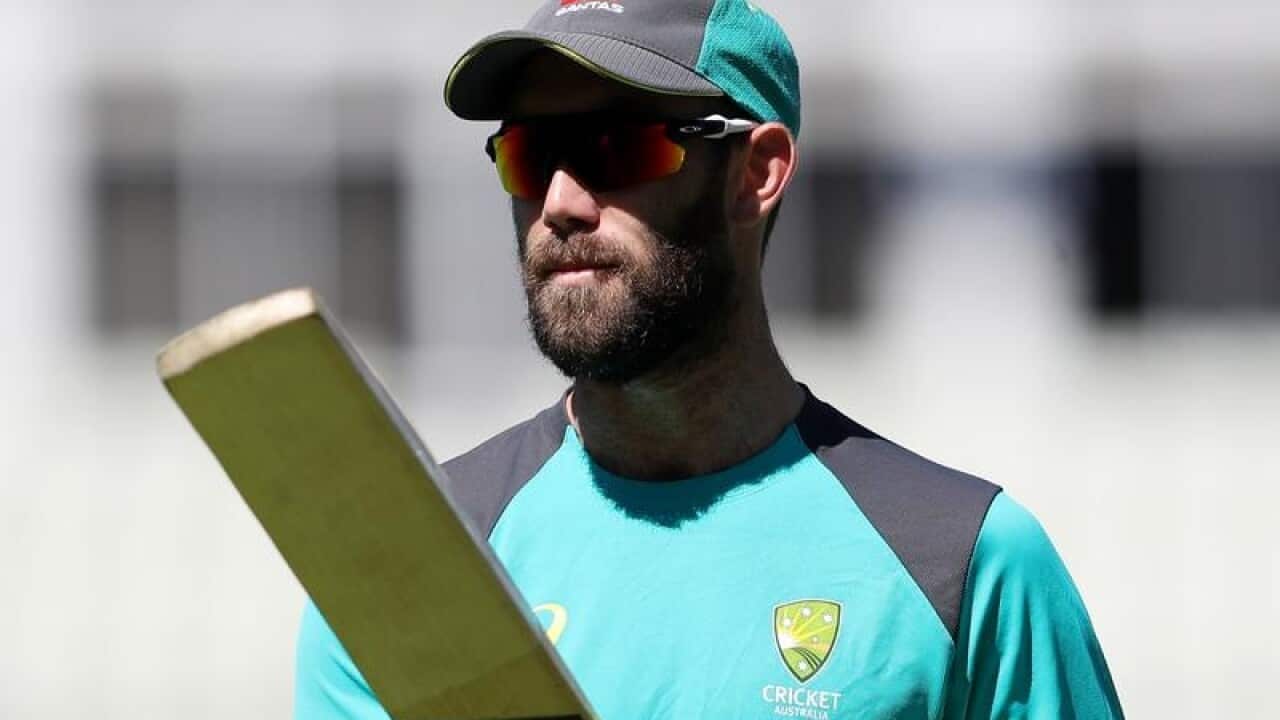 A file image of Australian allrounder Glenn Maxwell