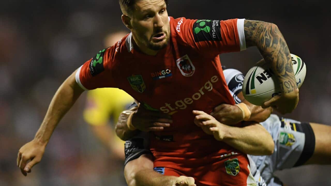 Gareth Widdop of the Dragons