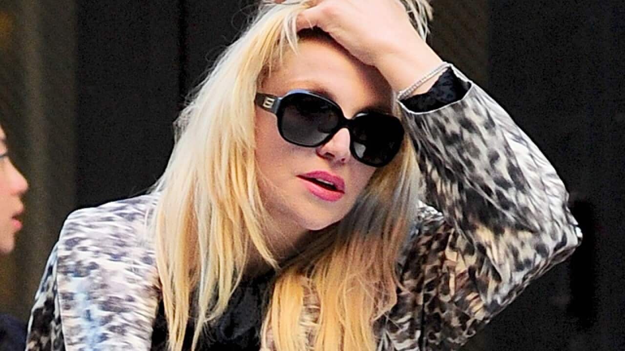 Courtney Love in New York