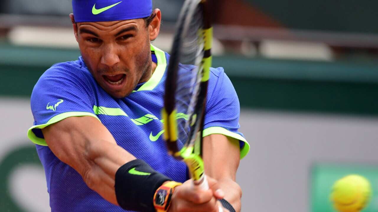 Spanish tennis player Rafael Nadal