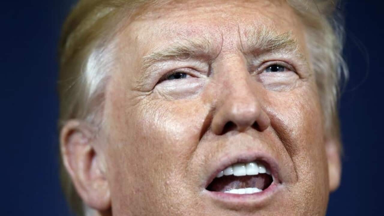 US President Donald Trump