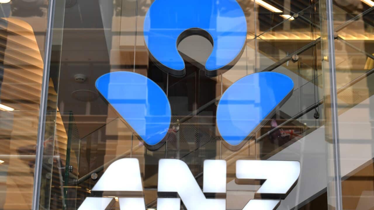 ANZ Bank signage