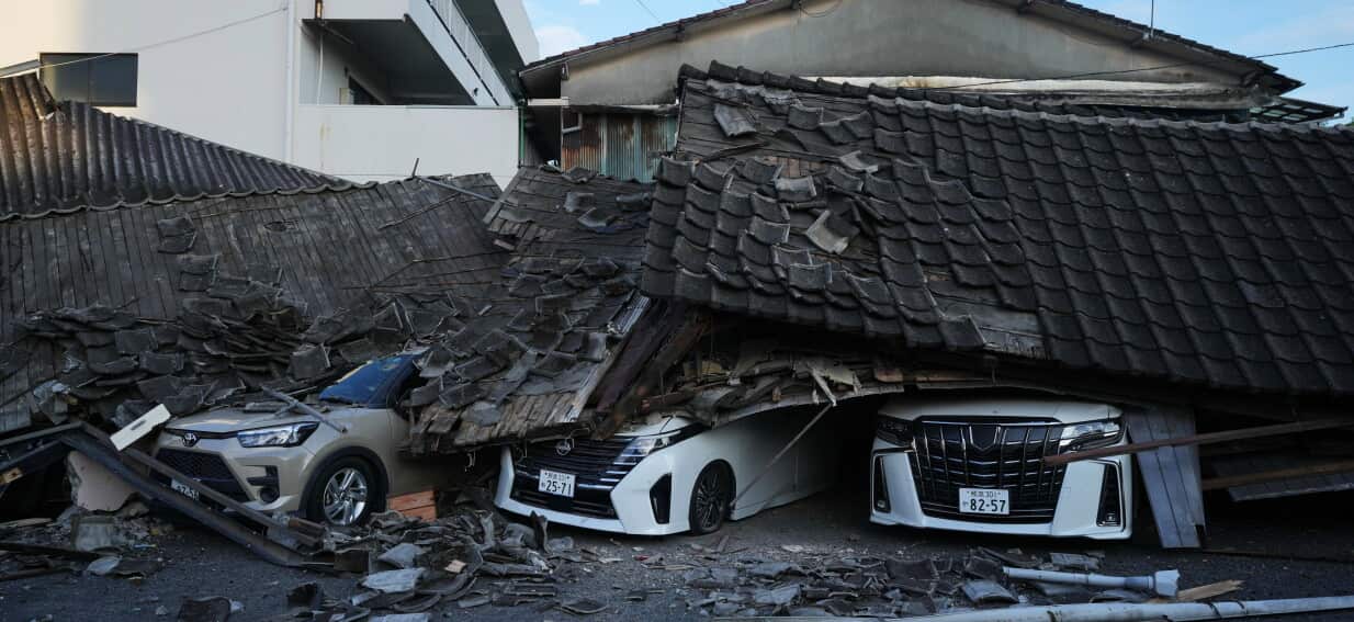 Race against time as Japan earthquake toll rises, mall collapse intensifies rescue efforts