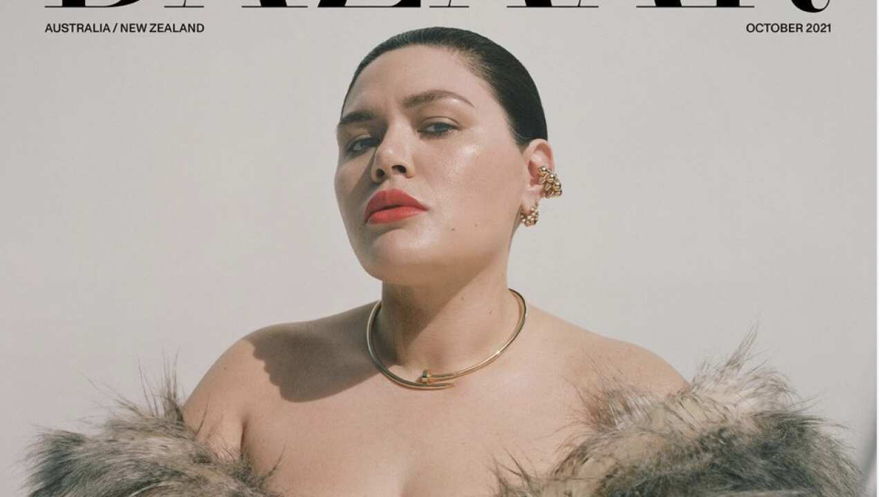 Gomeroi/Torres Strait Islander actor/writer Nakkiah Lui has shared a preview of her cover photo for the September edition of Harpers Bazaar