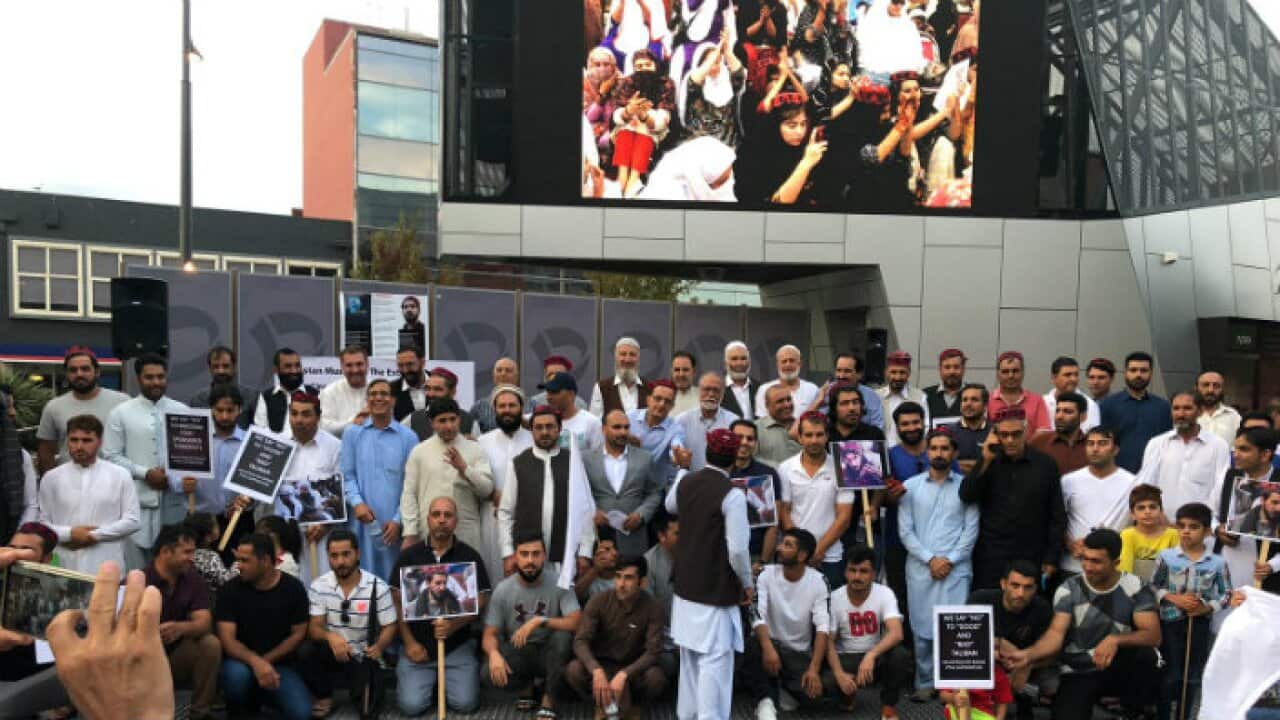 PTM supporters in Melbourne.