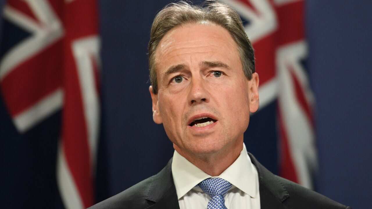 Federal Minister for Health Greg Hunt delivers an update on the COVID-19 vaccination program.