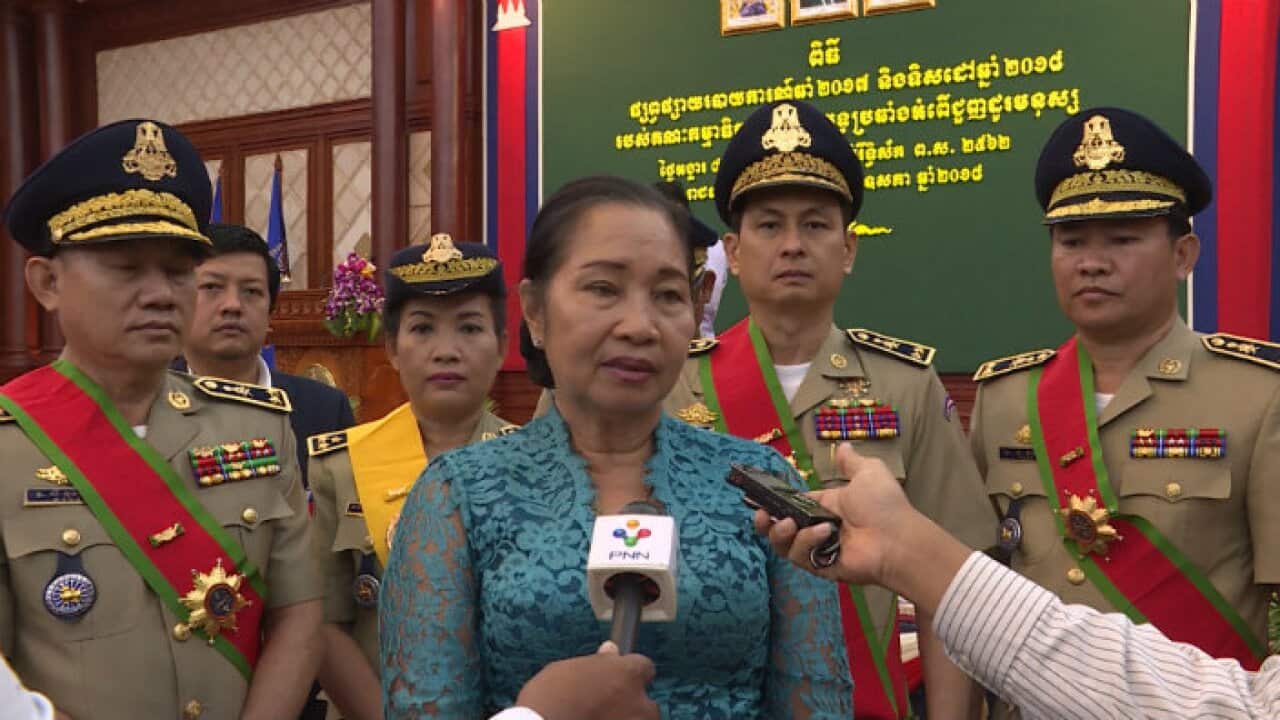 Chou Bun Eng- Secretary for Ministry of Interior