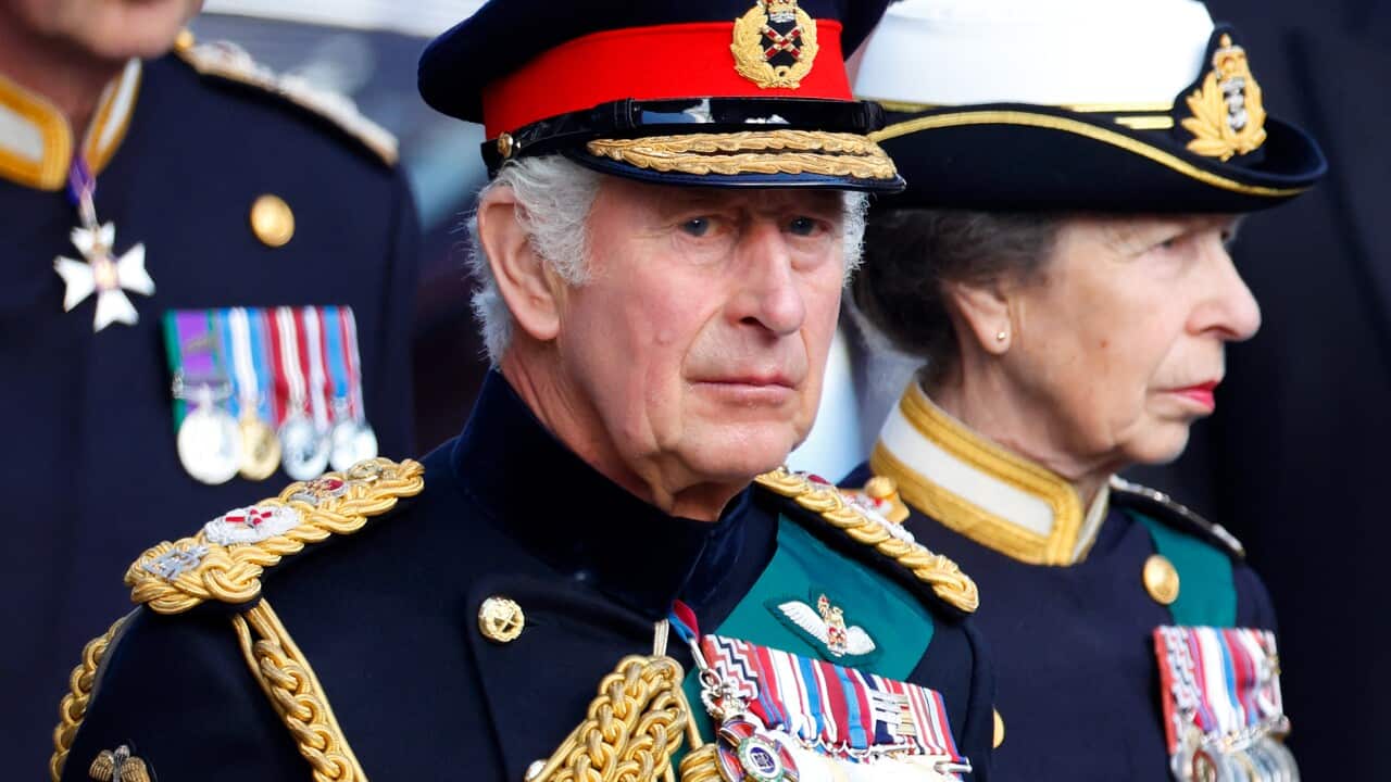 Procession Of Her Majesty The Queen Elizabeth II's Coffin To St Giles Cathedral