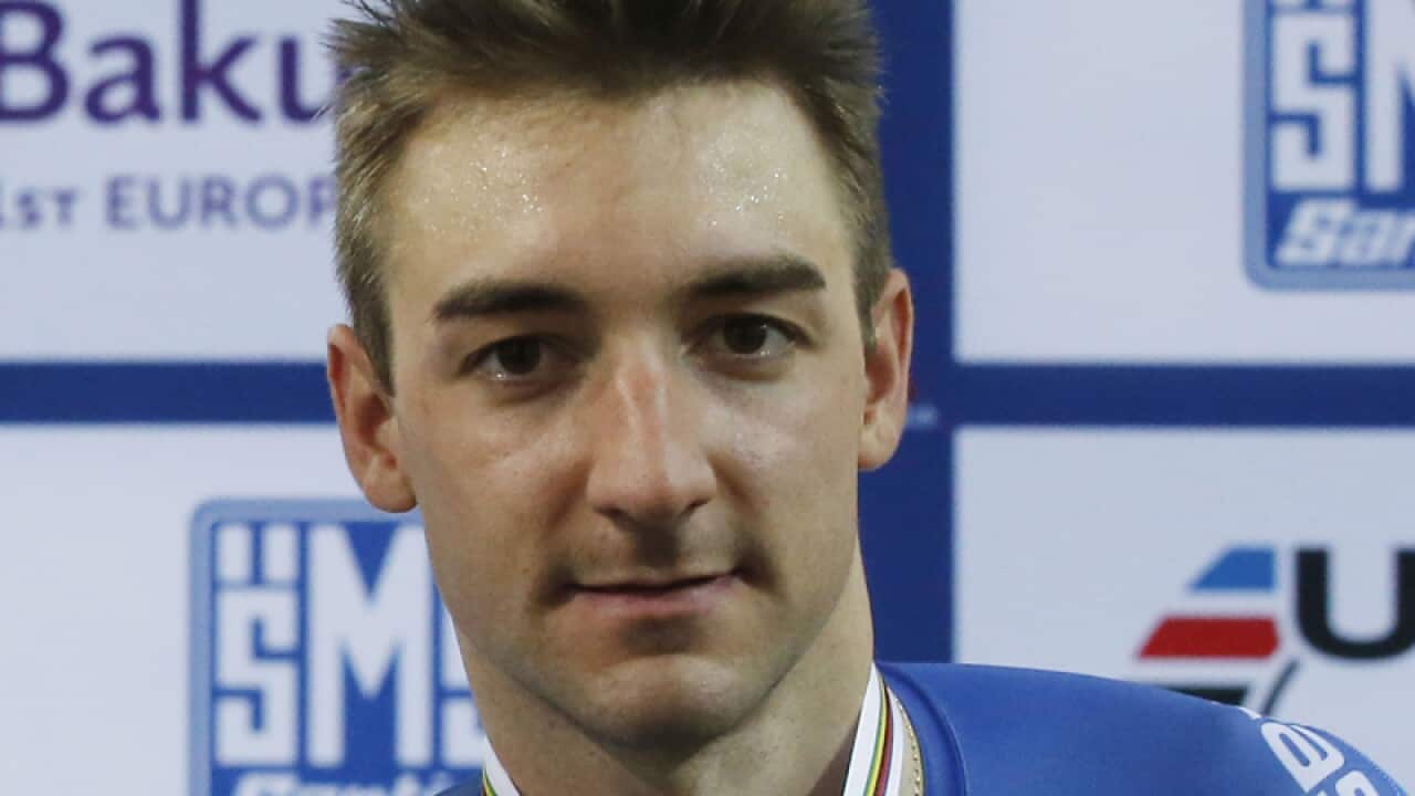 Elia Viviani of Italy