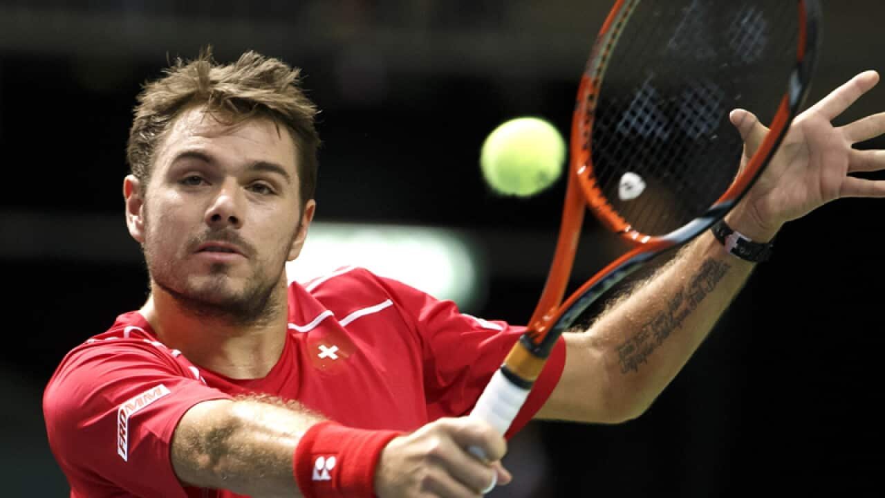 Stan Wawrinka, of Switzerland.