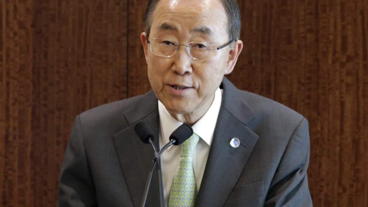 United Nations Secretary General Ban Ki-moon
